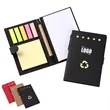 4 x 5.8 inch Recycled Note Pad with Sticky Notes, Tabs & Pen