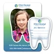 Tooth Punch Out Picture Frame Magnet
