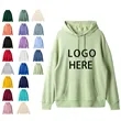 Customized Unisex Cotton Hooded Sweatshirt