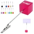 Acrylic Cube Memo Photo Clip Holders