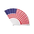 USA Patriotic Folding Handheld Fan