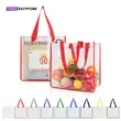Clear Stadium Tote with Non Woven Trim 12 x 12 x 6"
