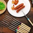 Adjustable Campfire Roasting Sticks for Outdoor Fun