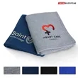 Recycled Fleece Blanket Embroidered Logo