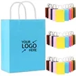 Multi-Color Kraft Paper Bags for Gifts and Packaging