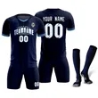 Custom Classic Striped Personalized Soccer Tops/Sets Jersey