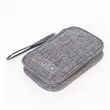 Portable electronic accessories storage bag