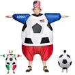 World Cup Inflatable Fan Costume Soccer Party Prop