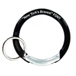 Round Shaped Carabiner with Key Ring