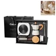 Premium Coffee Pot Gift Set with Hand Grinder
