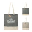 Split Recycled 5oz Cotton Twill Convention Tote