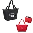 Insulated Cooler Tote With Zipper Pocket