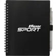 FSC® Recycled 5.5'' x 7'' Spiral Notebook w/ RPET Pe