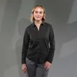 TATRA Eco Long Sleeve Knit Button Up Shirt-Women's