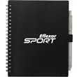 FSC® Recycled 5.5'' x 7'' Spiral Notebook w/ RPET Pe