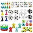 51 in 1 Soccer Themed Promotional Item Assortment