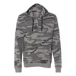 Burnside Men's Camo Full-Zip Hooded Sweatshirt