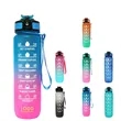 Fitness Sports Water Bottle With Strap And Straw