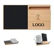 3 in 1 Bamboo Wireless charger Cup Warmer