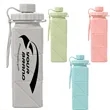 20OZ Portable Silicone Collapsible Leakproof Water Bottles