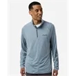 HUK Men's Airweight Heather Quarter-Zip Pullover