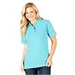 Blue Generation - Women's Pocketless Superblend Pique Polo