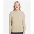 J. America Women's Weekend Terry Mock Neck Pullover