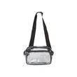 Liberty Bags Clear Stadium 2-Pocket Fanny Pack/Crossbody Bag