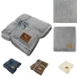 Ultra Soft Plush Throw Blanket with Gift Ribbon