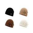 New winter trendy ear protection windproof knitted wool hat