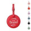 PU Round Luggage Tag