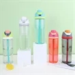 25oz Clear Tritan Plastic Water Bottle  W/Straw