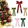 Bow Christmas Tree Decoration