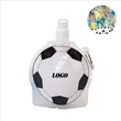 16 Oz Collapsible Football Water Bottle
