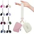 Dual Pouch Keychain Wristlet Wallet