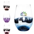 Starry Sky Gradient Color Glass Cup