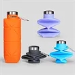 Diamond Shaped Silicone Foldable Water Bottle 700ml