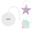 Acrylic Bag Tag Custom Shape 4"