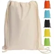 Recycled Cotton Drawstring Bag