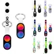 Magnetic Slider Fidget Sensory Stress Relief Keychain Toy