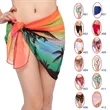 Womens Beach Bikini Wraps Short Sarongs