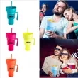 2-in-1 Drink Cup With Straw