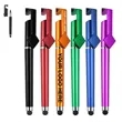 Advertising Gel Pen With Phone Stand