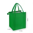 THERMAL NON-WOVEN GROCERY COOLER BAG (SCREEN PRINT) OCEAN