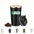 13 oz  Insulated Travel Coffee Mug with Flip Lid