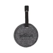 JUNIPER Round Felt Luggage Tag
