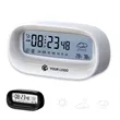 Back to school bedroom digital alarm clock with timer