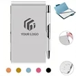 Office home travel gift mini notepad metal small notebook