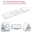 15W Fast 3-in-1 Foldable Magnetic Charger Station