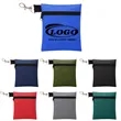 Zippered Golf Tee Pouch